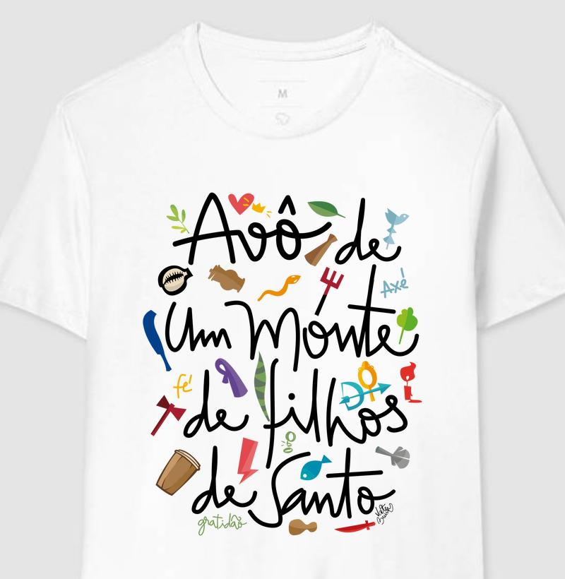 AVÔ DE UM MONTE DE FILHOS DE SANTO