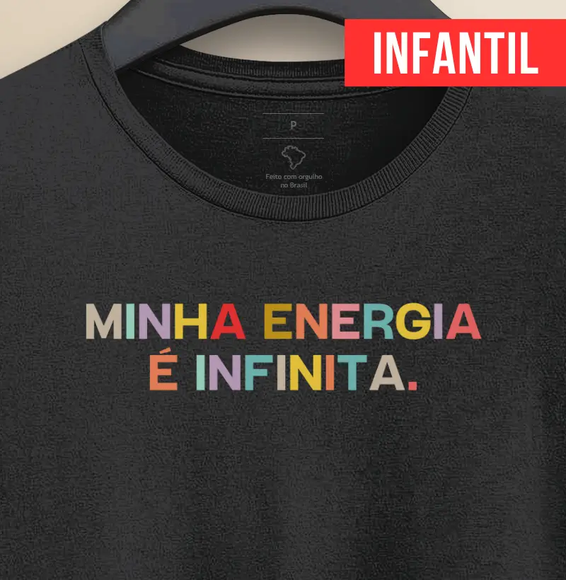 Minha energia é infinita