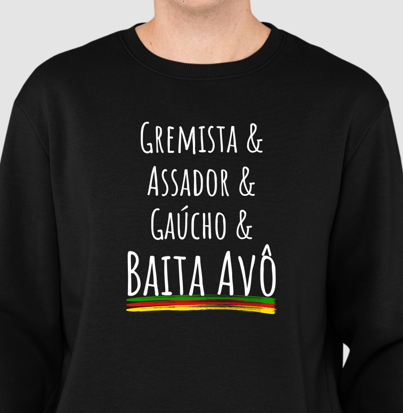 Moletom Gremista y Avô