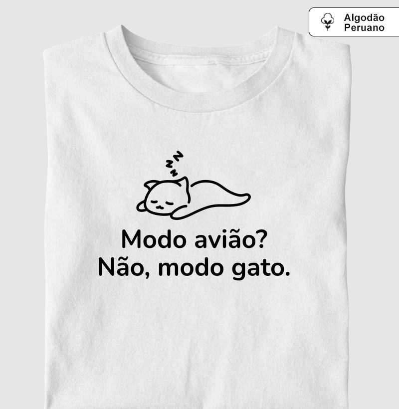 Modo gato (Algodão Peruano)