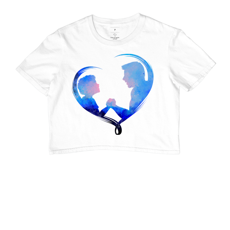 Camiseta Coleção Pai - Pai e Filho Azul