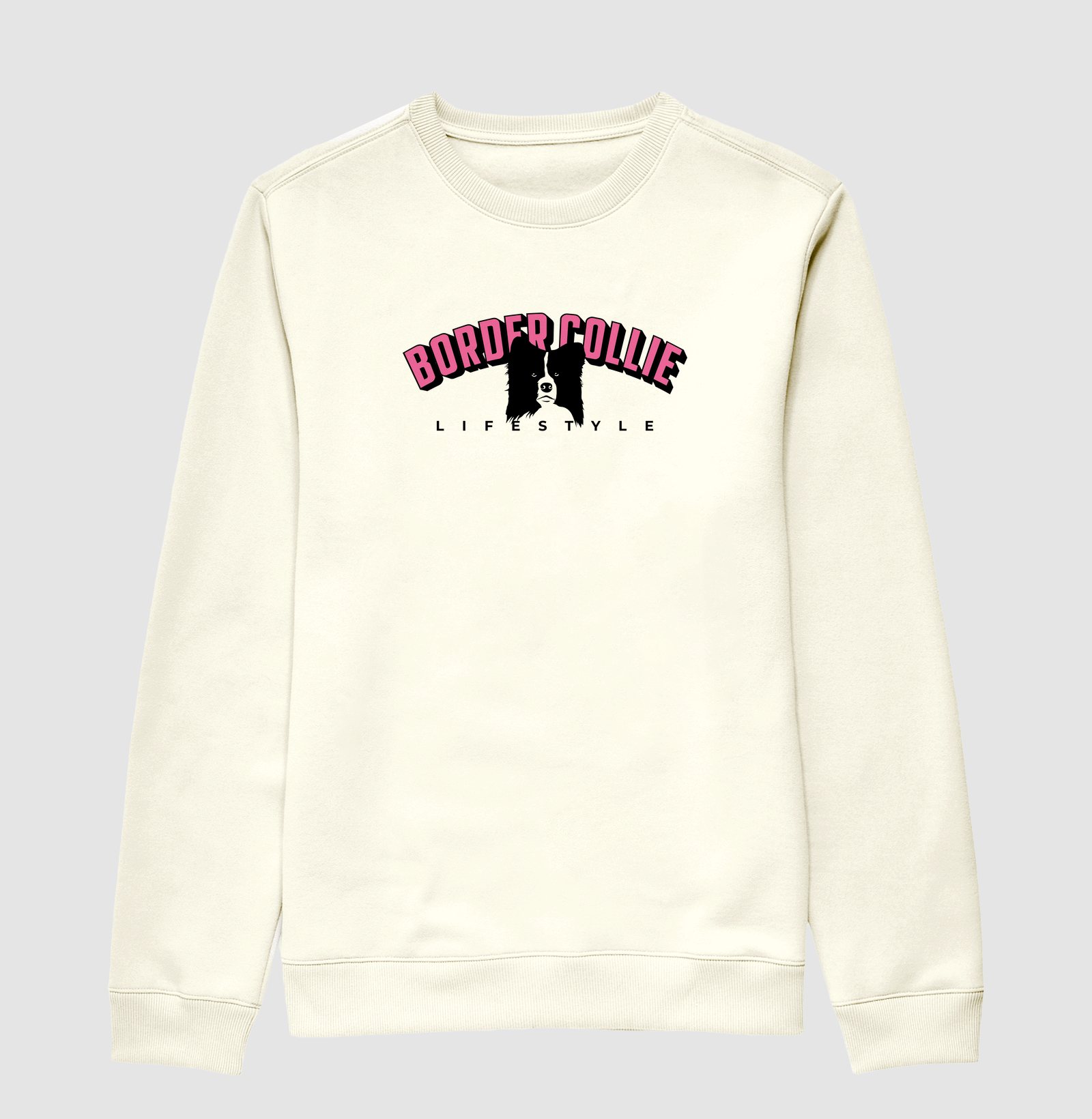 Border Collie Lifestile Rosa Cabeça 