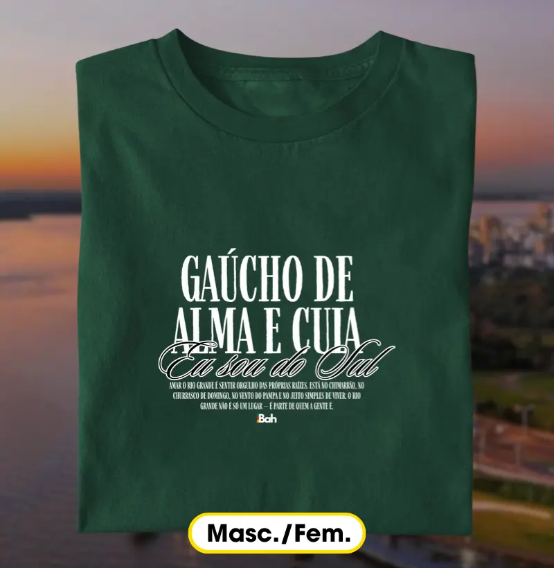 Gaúcho de alma e cuia