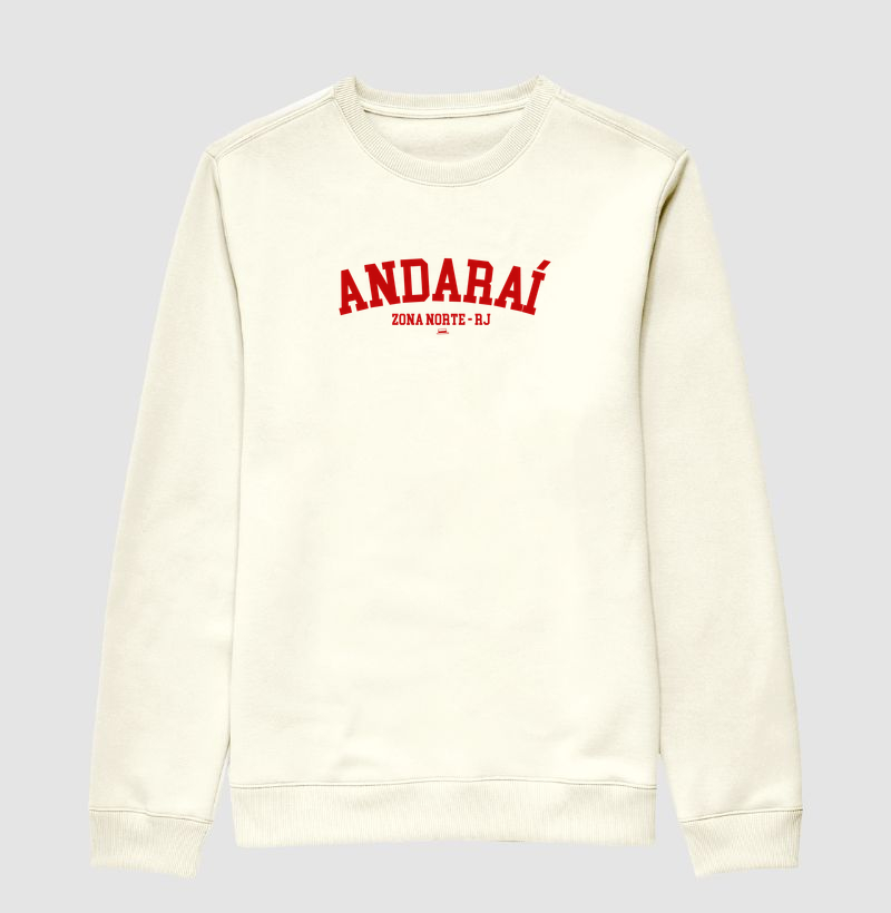 Andaraí - Suéter Moletom