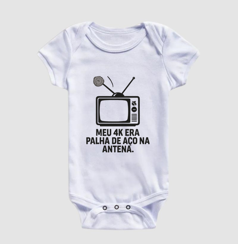 Body Infantil Meu 4k