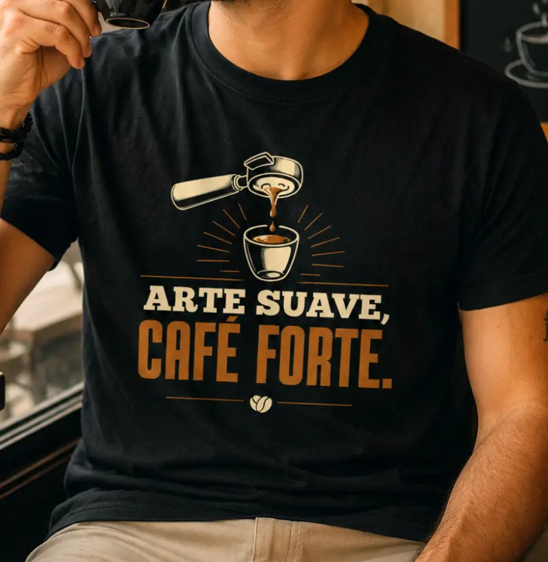 Arte suave, café forte.