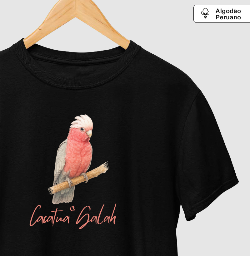 Camiseta Algodão Peruano Galah