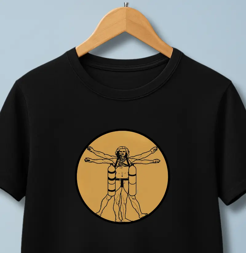 Mergulhador Vitruviano