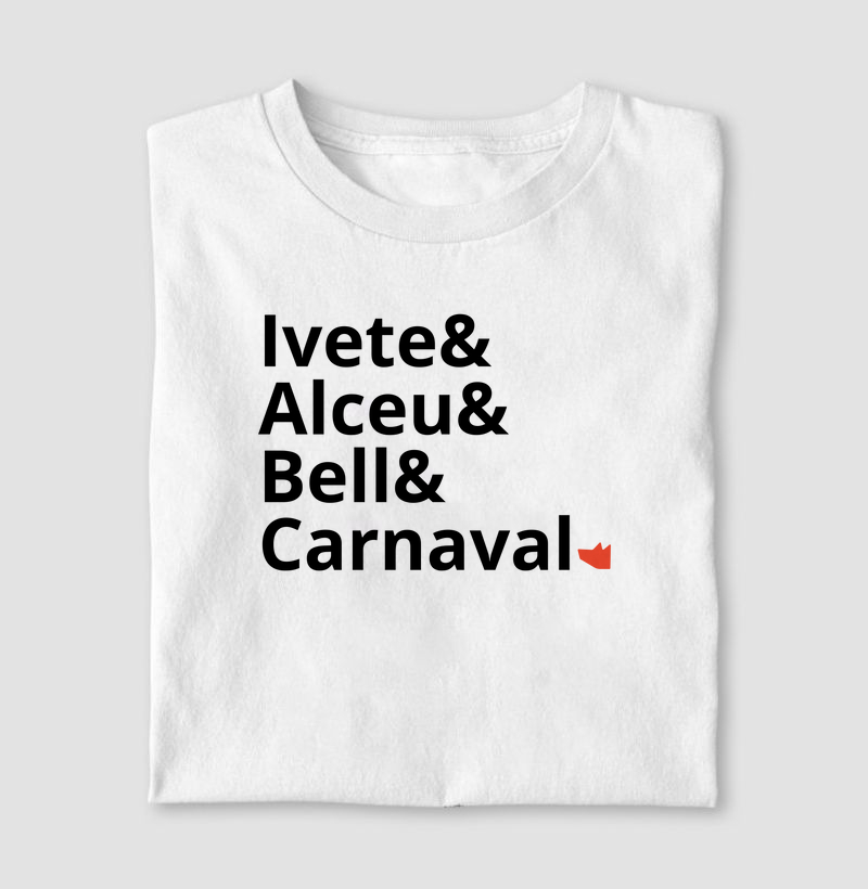 Camiseta Trio Carnaval