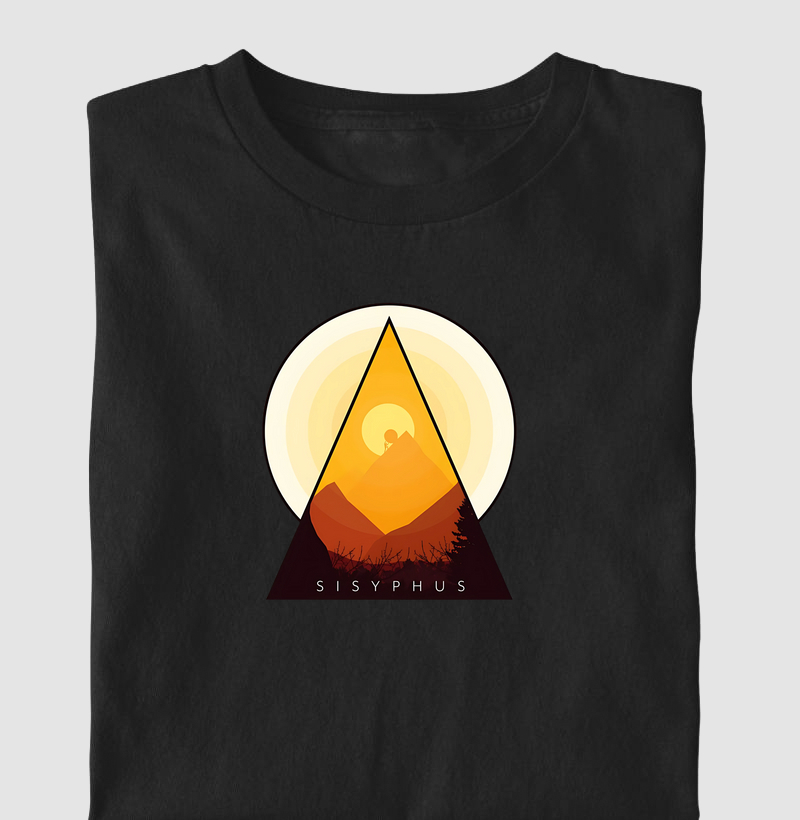 Sisyphus Triangular ao Pôr do Sol