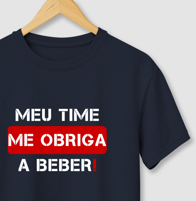 Meu time me obriga a beber