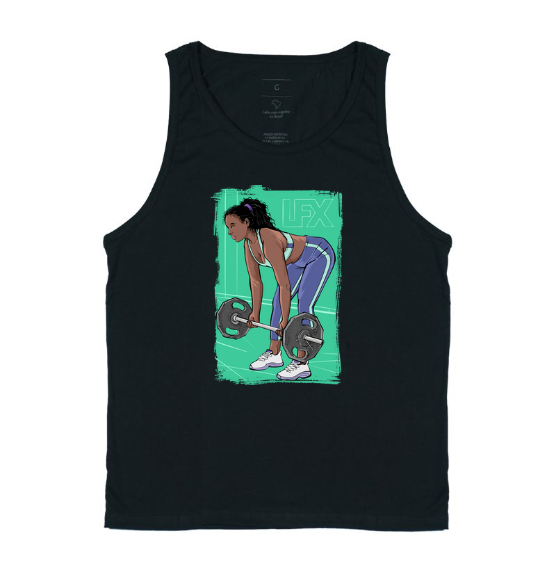 Mulher fazendo Deadlift V02