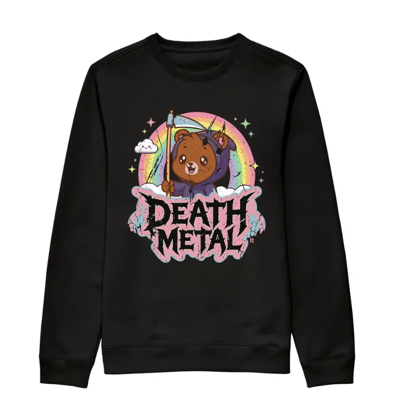 Suéter Moletom Death Metal Kawaii