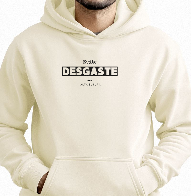 Suéter Moletom Hoodie Slim - Evite desgaste