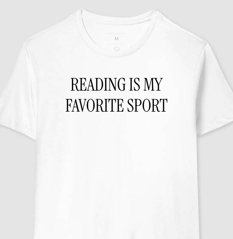 Reading is my favorite sport
