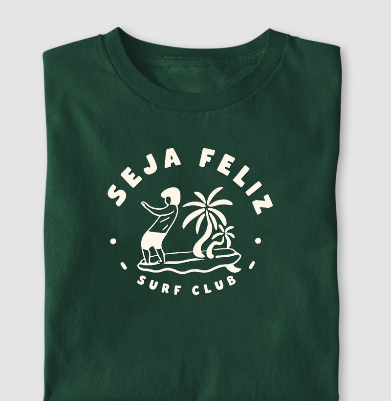 Seja Feliz Surf Club - Camiseta