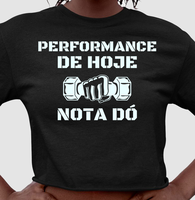Performance hoje, nota dó