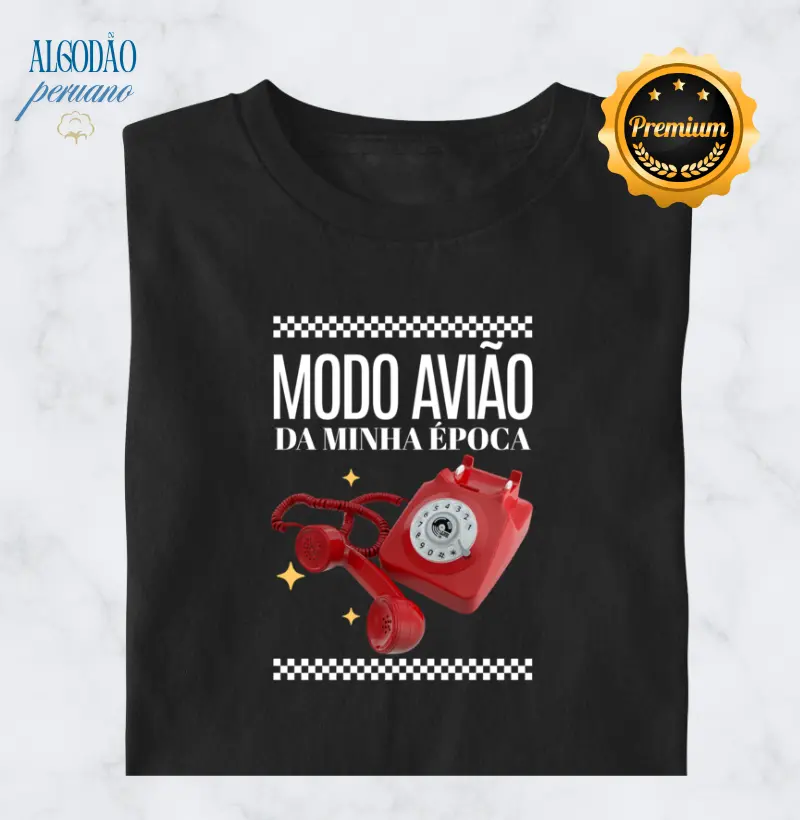 Modo Avião da Minha Época: Telefone fora do Gancho