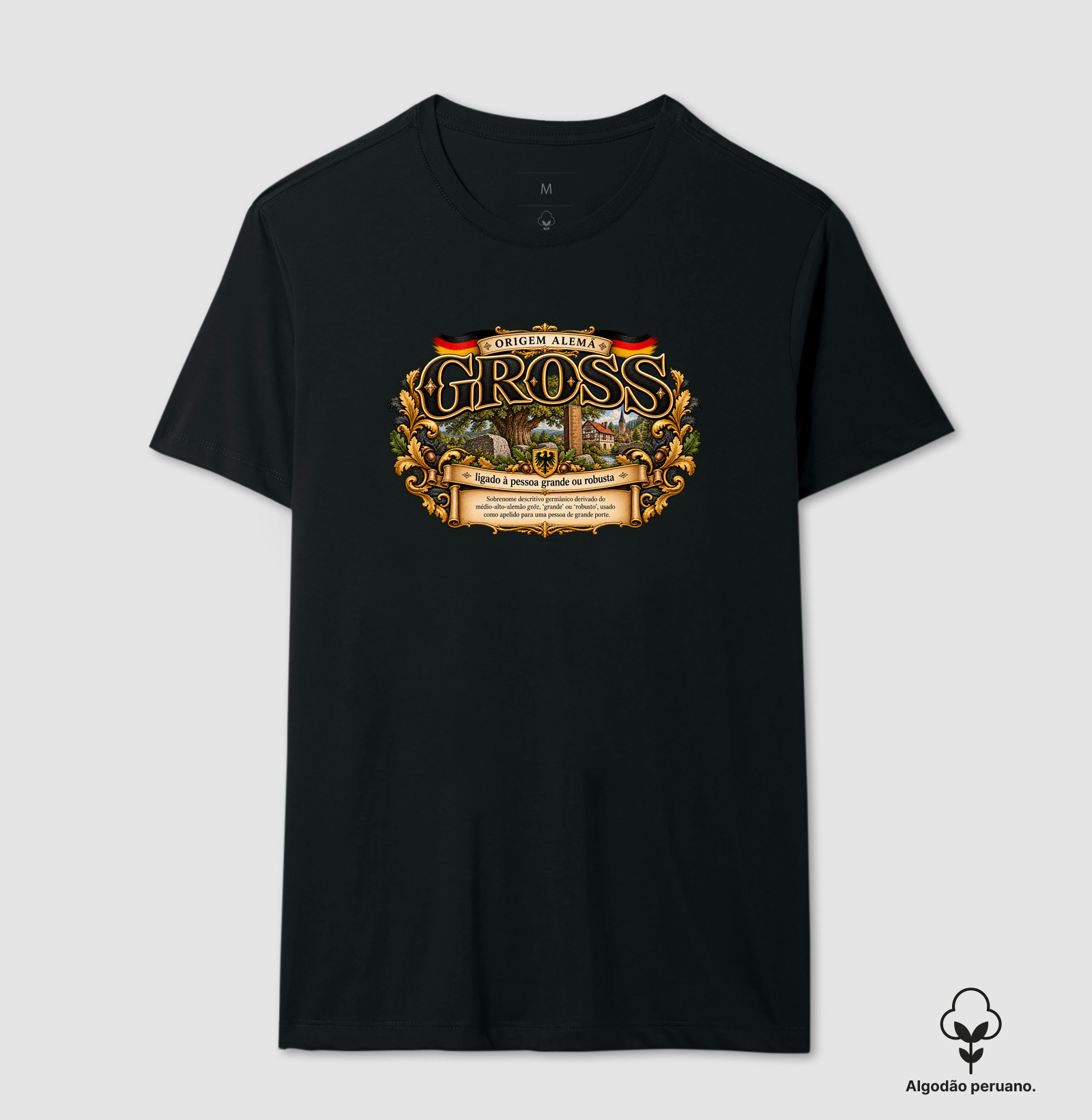 Gross  - Camiseta Algodão Peruano