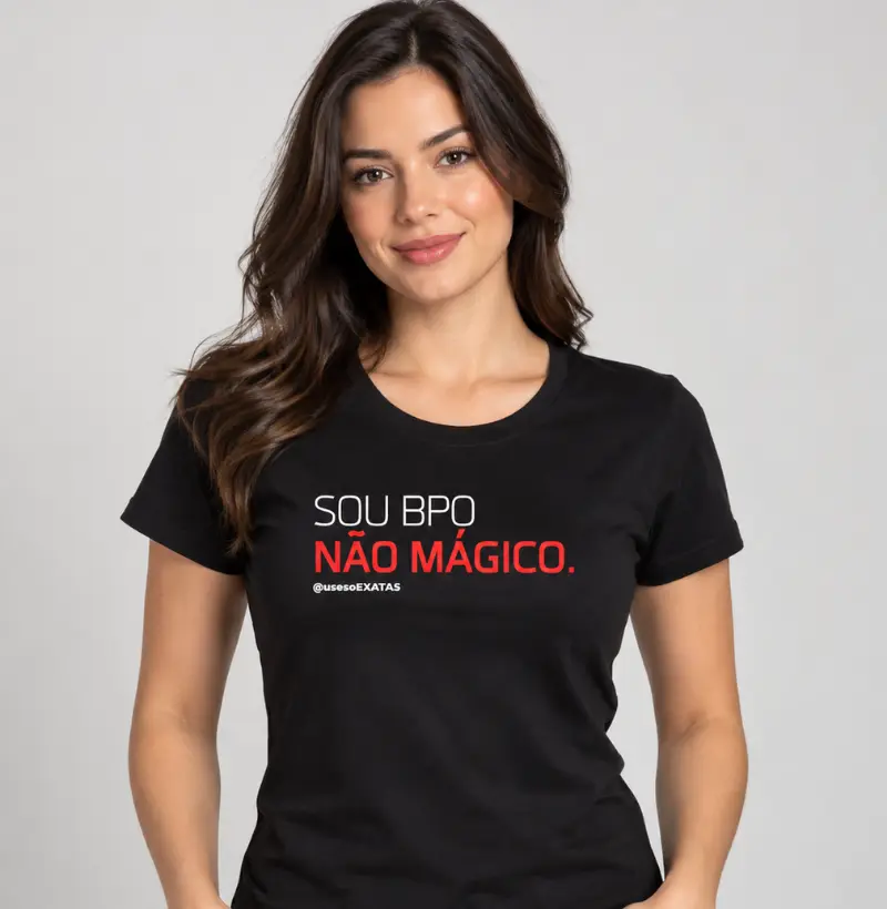 Camiseta BPO Não Mágico | sóEXATAS