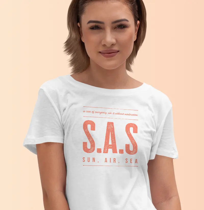 Camiseta SAS Sea Air Sun