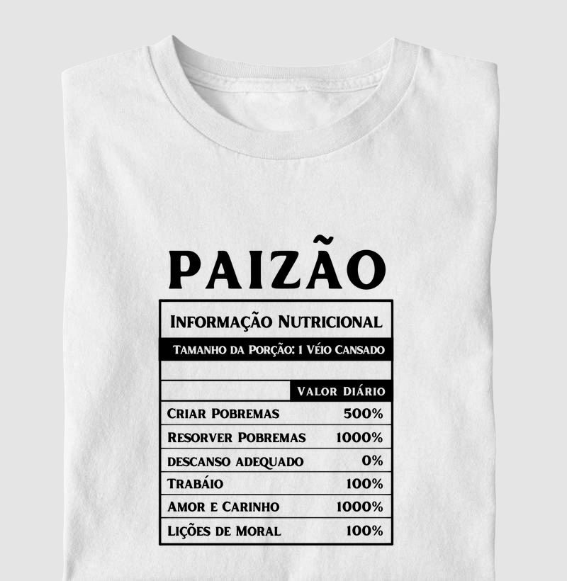 Paizão (Informação Nutricional)