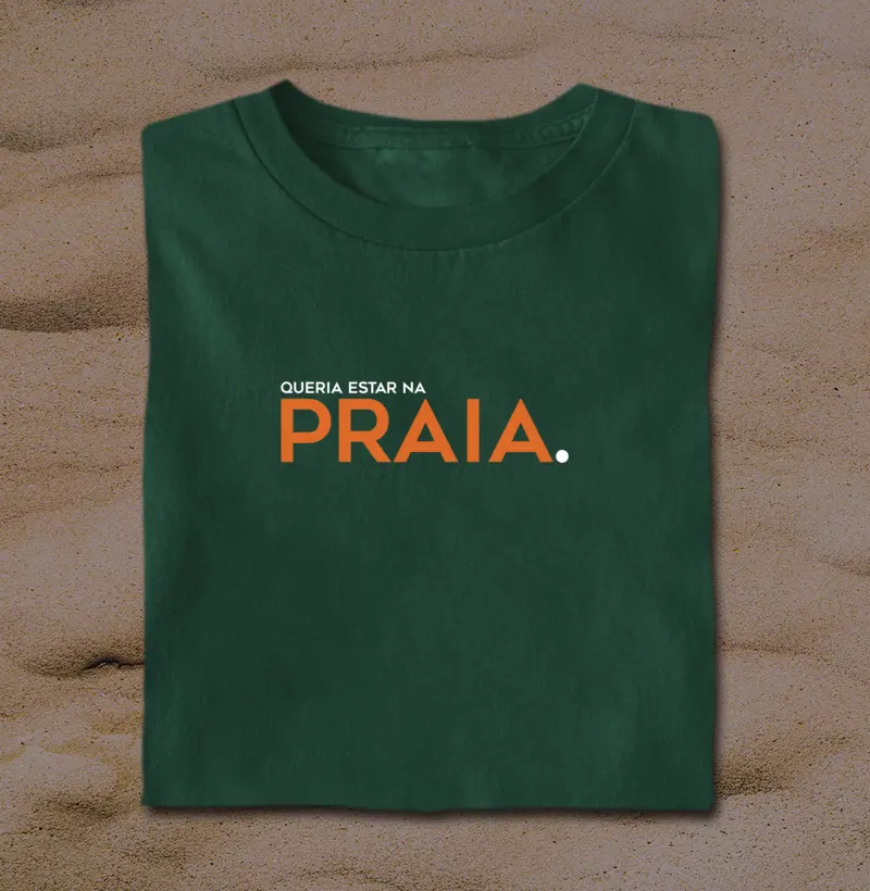 Queria estar na Praia