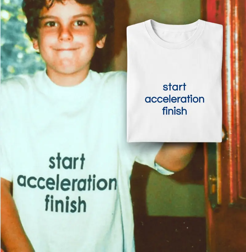 "start acceleration finish" S. Carlo Acutis