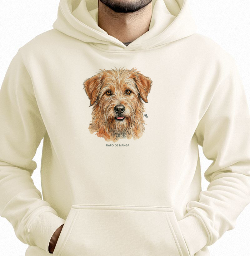 Cães - Fiapo de Manga - Moletom Hoodie