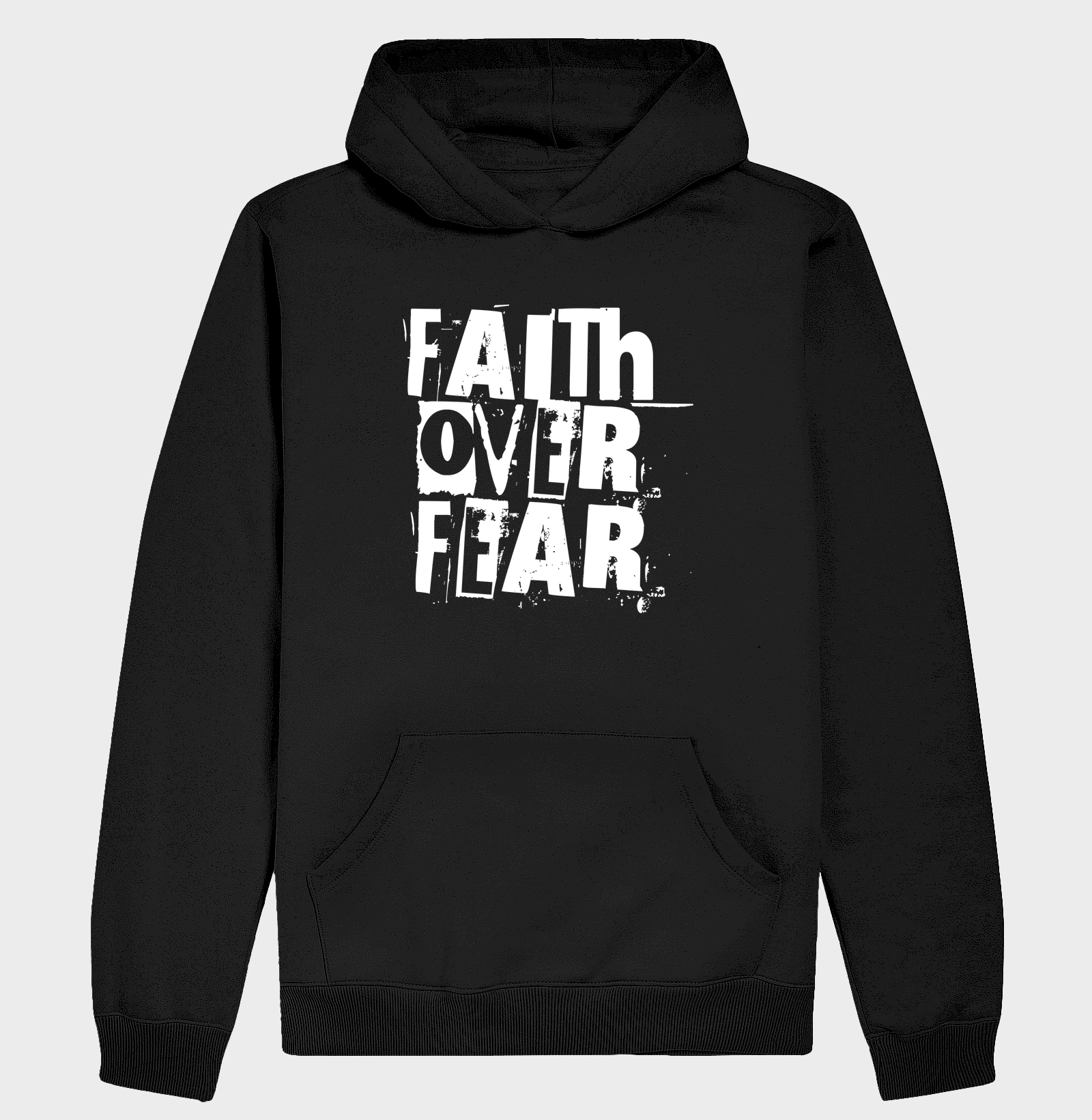 Faith Over Fear - Estampa Branca