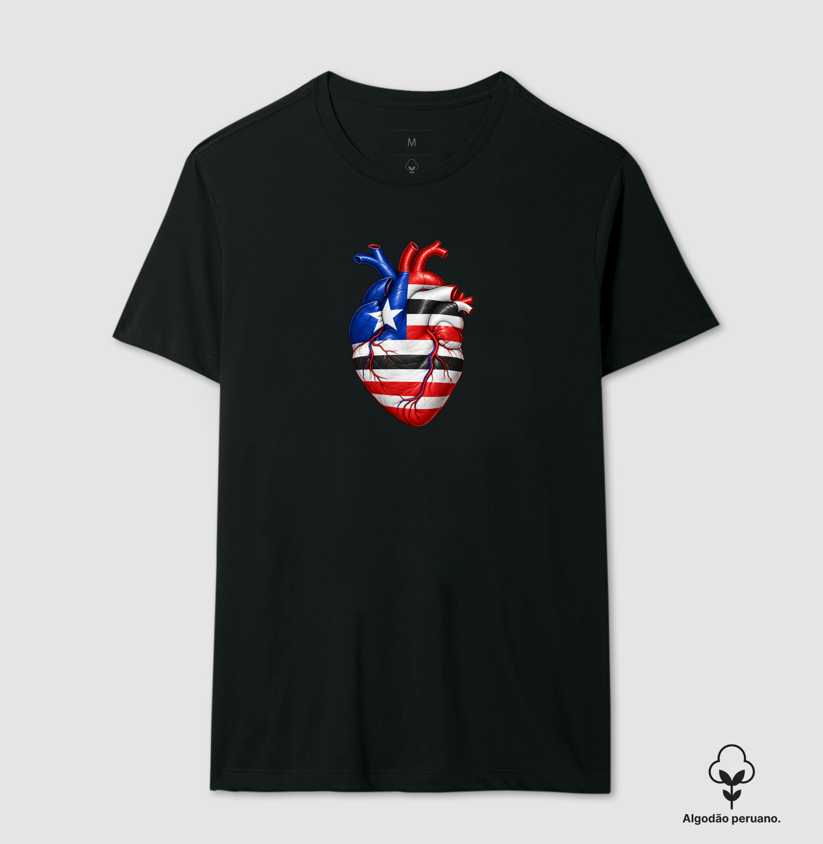 Maranhão | Coração - Camiseta Algodão Peruano