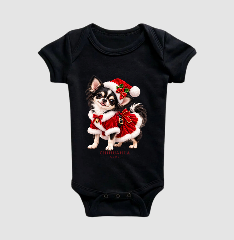 Chihuahua Noel  - Body Infantil