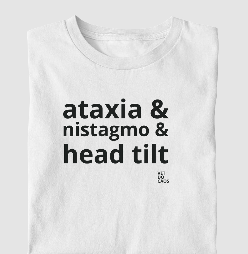 ataxia & nistagmo & headtilt
