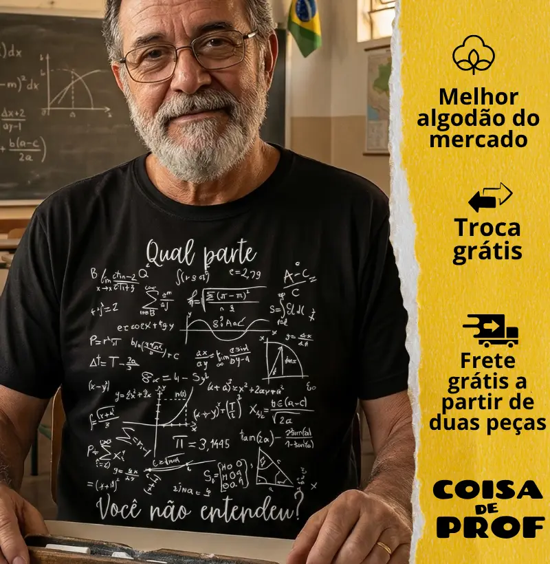 Camiseta Qual Parte Você não Entendeu