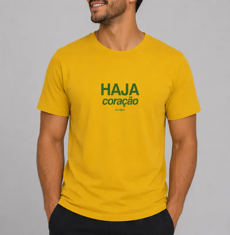 T-shirt - Haja coração