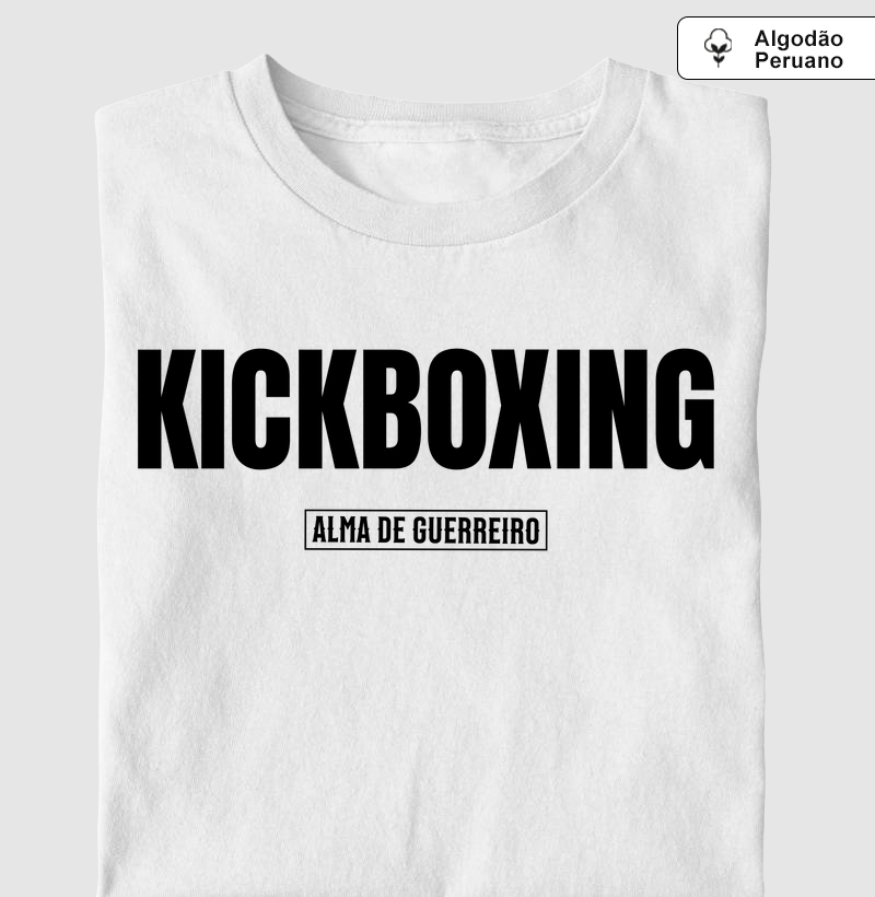 Camiseta Algodão Peruano Kickboxing All Type - ADG