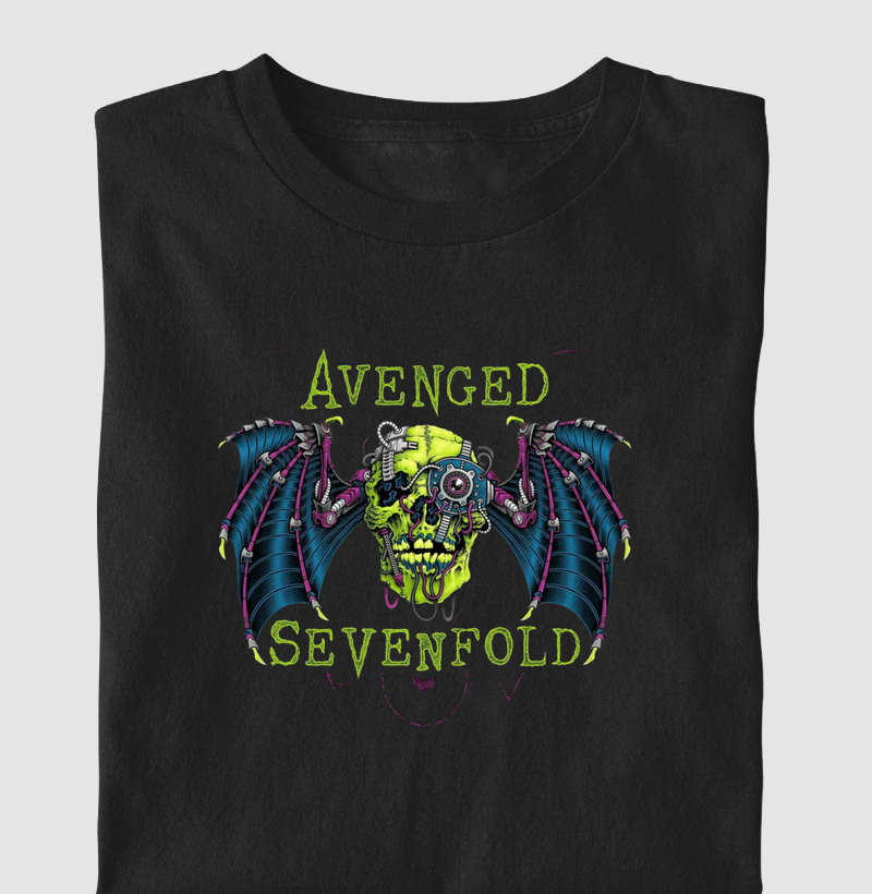 Avenged Sevenfold - Green Skull 