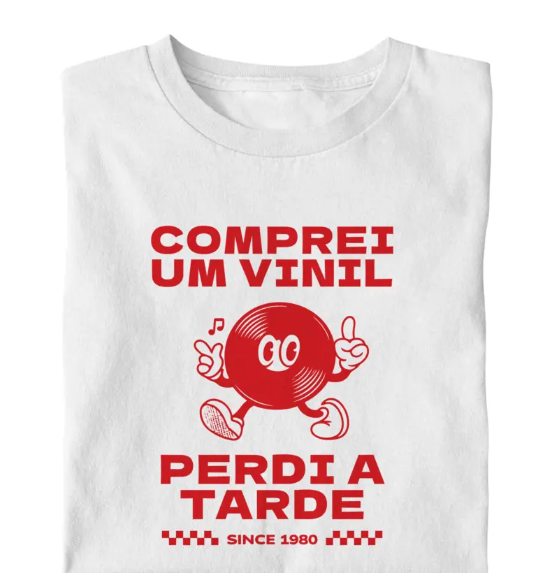 Camiseta Comprei um Vinil | Analógico
