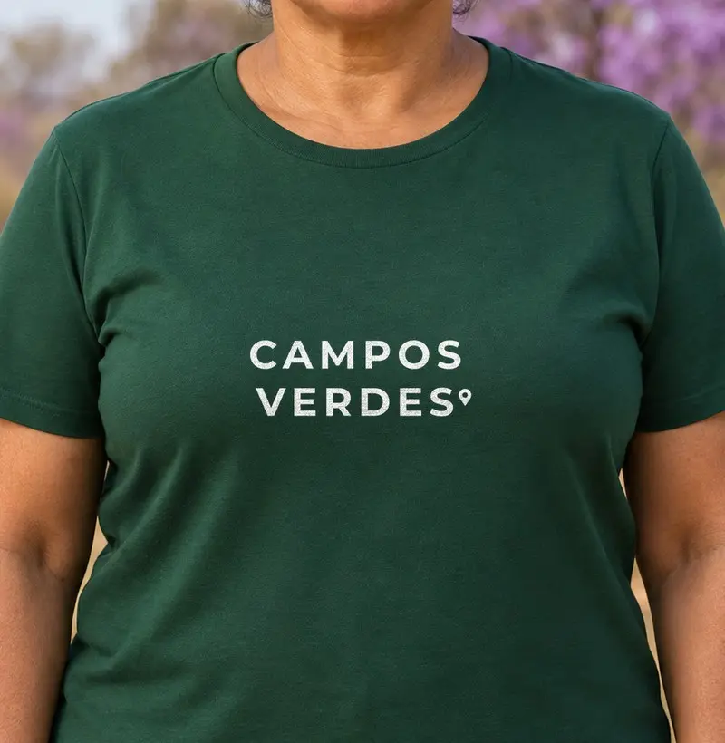 Campos Verdes | Pin GO - Camiseta