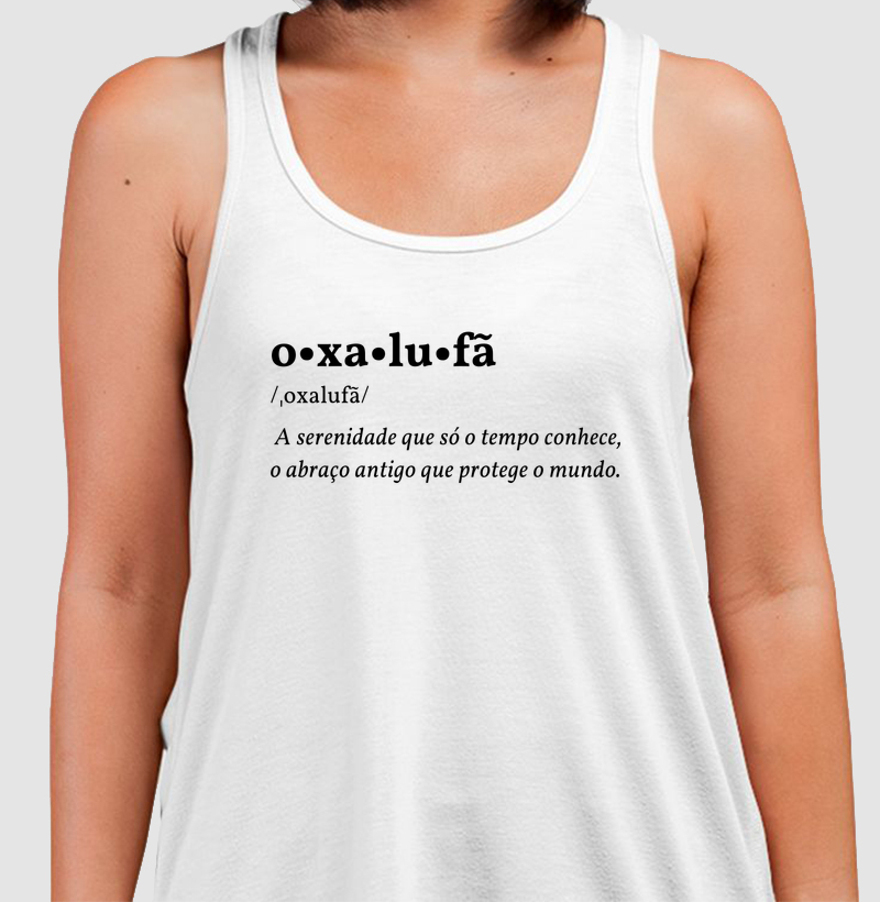 Oxalufã dicionário