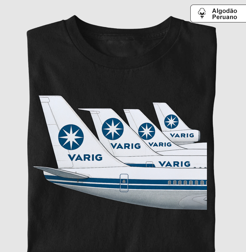 Varig Tails | Algodão Peruano