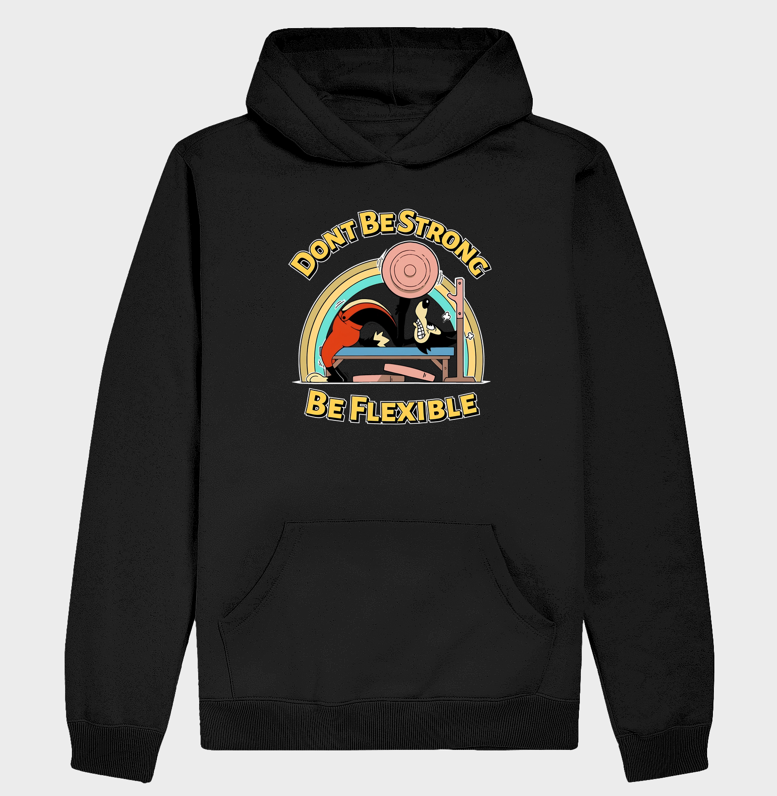 Não seja forte, seja flexível