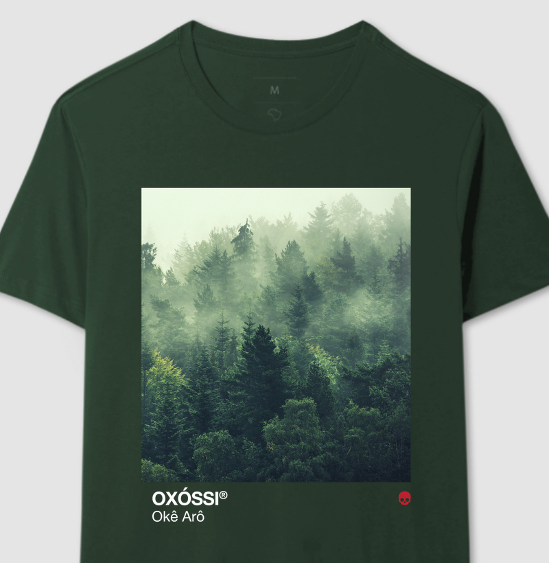 Camiseta Umbanda Orixá Oxóssi - Mata