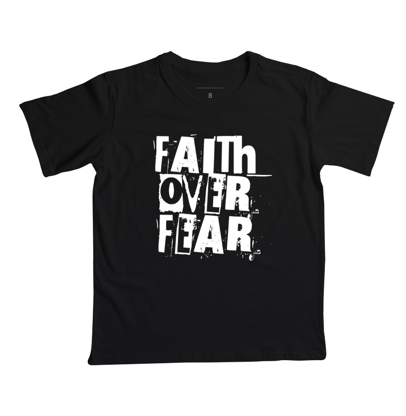 Faith Over Fear - Estampa Branca