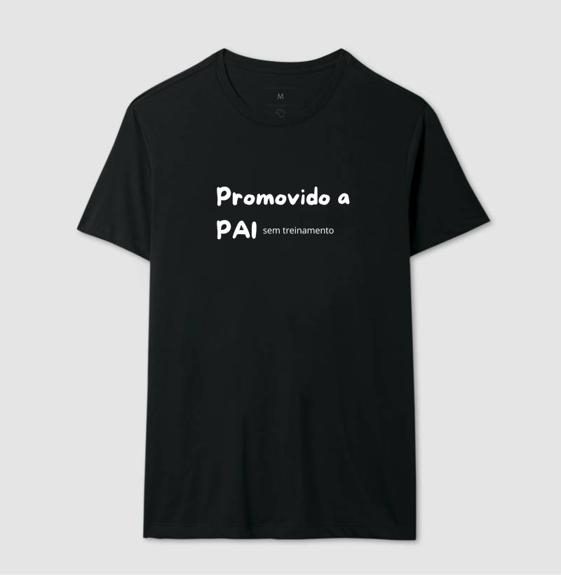 Camiseta Promovido a pai