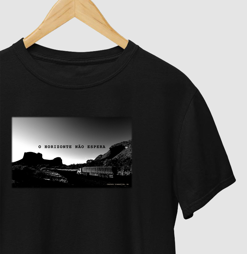 O horizonte não espera - Camiseta