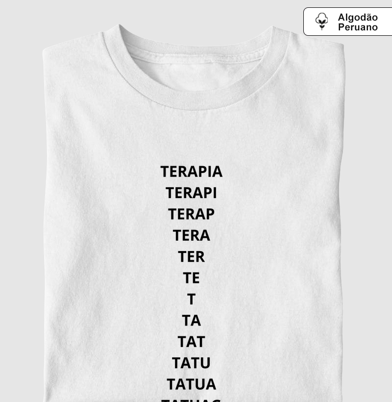 Ampulheta - Camiseta Algodão Peruano
