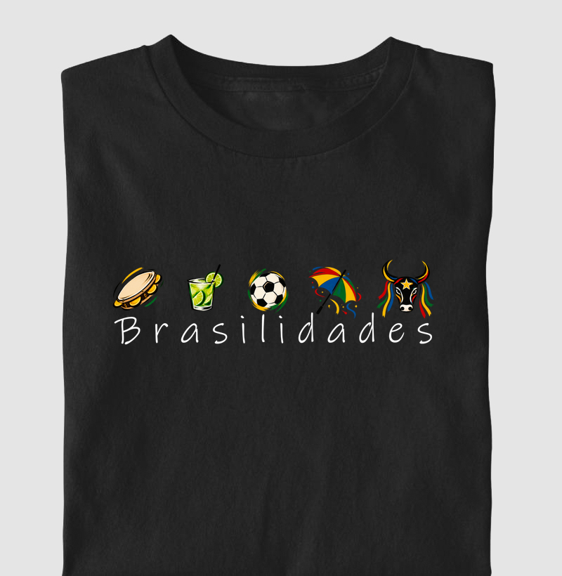 Camiseta Infantil Ícones Brasilidades – Brasil