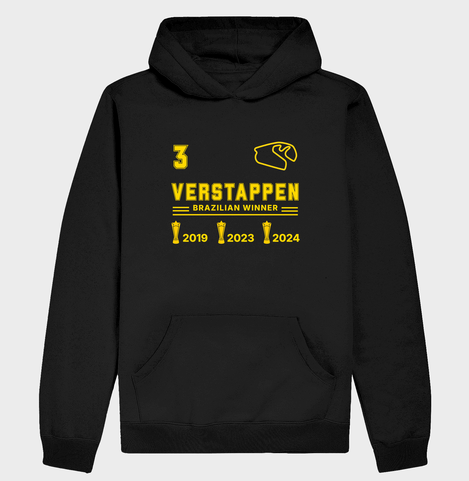 Max Verstappen Brazilian Winner - Hoodie Moletom