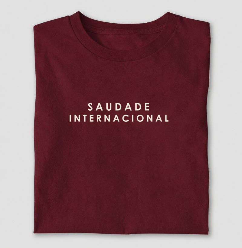 Camiseta Saudade Internacional